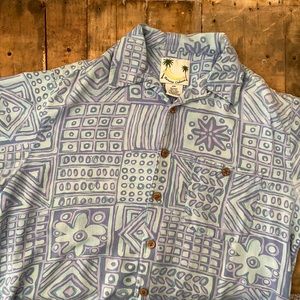 Vintage Banana Cabana Button-Down Shirt